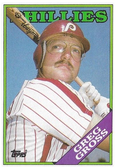 Gross, Greg / 1988 Philadelphia Phillies / Topps #518