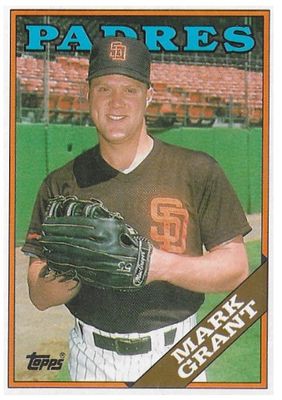 Grant, Mark / 1988 San Diego Padres / Topps #752