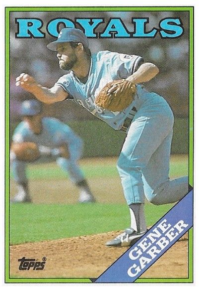 Garber, Gene / 1988 Kansas City Royals / Topps #597