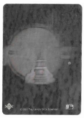 Philadelphia Phillies / 1991 Team Logo / Upper Deck / Hologram