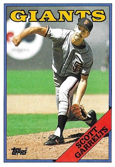 Garrelts, Scott / 1988 San Francisco Giants / Topps #97