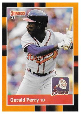 Perry, Gerald / 1988 Atlanta Braves / Donruss #58