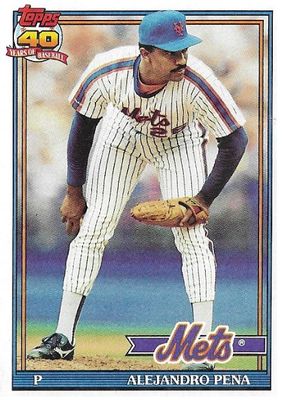 Pena, Alejandro / 1991 New York Mets / Topps #544