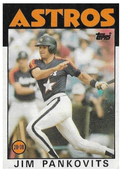 Pankovits, Jim / 1986 Houston Astros / Topps #618