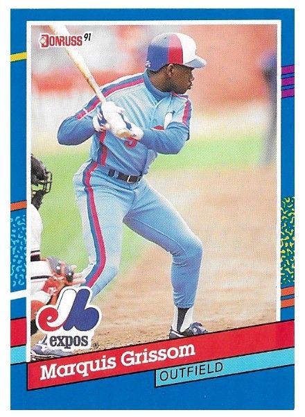 Grissom, Marquis / 1991 Montreal Expos / Donruss #307