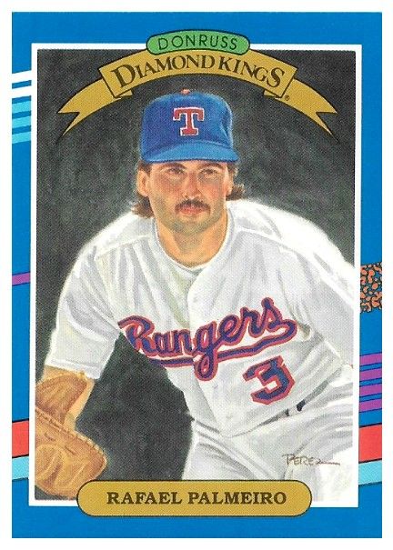 Palmeiro, Rafael / 1991 Texas Rangers / Donruss #19