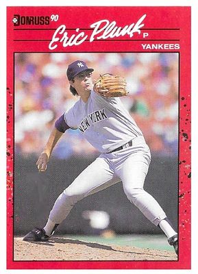 Plunk, Eric / 1990 New York Yankees / Donruss #196