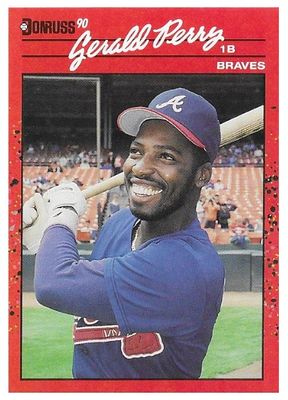 Perry, Gerald / 1990 Atlanta Braves / Donruss #153