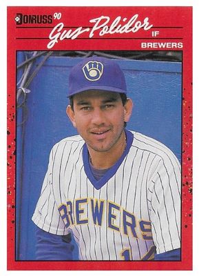 Polidor, Gus / 1990 Milwaukee Brewers / Donruss #412