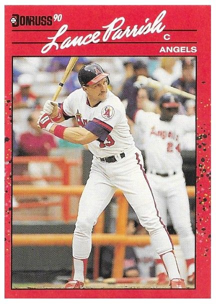 Parrish, Lance / 1990 California Angels / Donruss #213