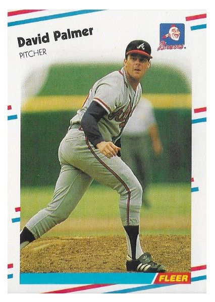 Palmer, David / 1988 Atlanta Braves / Fleer #546