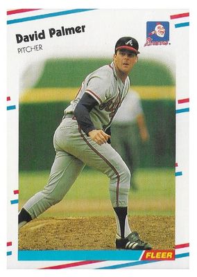 Palmer, David / 1988 Atlanta Braves / Fleer #546