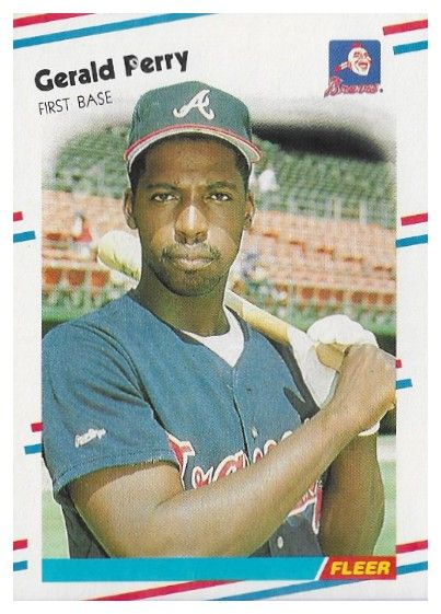 Perry, Gerald / 1988 Atlanta Braves / Fleer #547