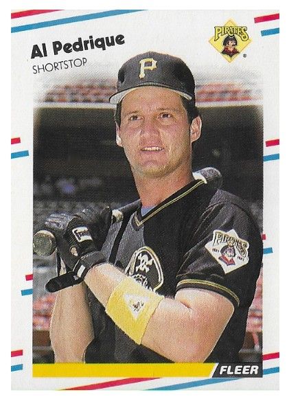 Pedrique, Al / 1988 Pittsburgh Pirates / Fleer #338