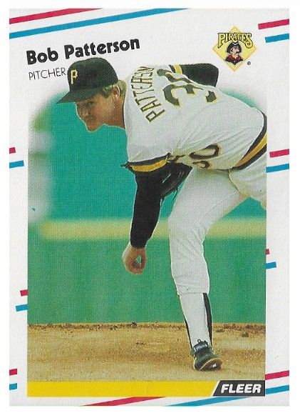 Patterson, Bob / 1988 Pittsburgh Pirates / Fleer #337