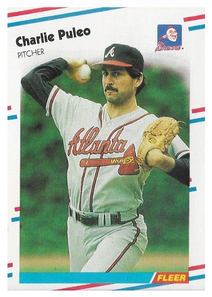 Puleo, Charlie / 1988 Atlanta Braves / Fleer #548