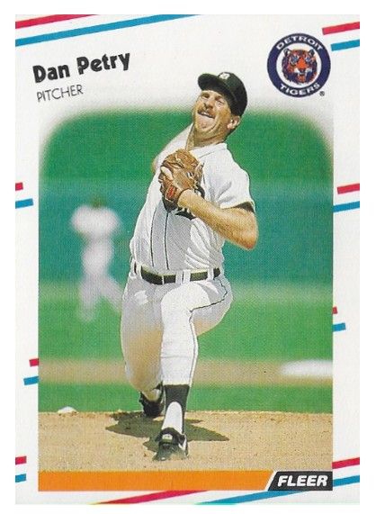 Petry, Dan / 1988 Detroit Tigers / Fleer #67