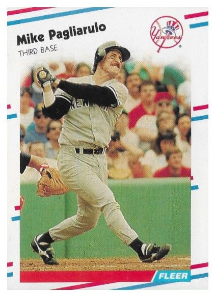Pagliarulo, Mike / 1988 New York Yankees / Fleer #216