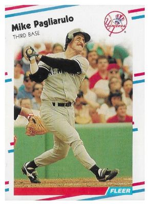 Pagliarulo, Mike / 1988 New York Yankees / Fleer #216