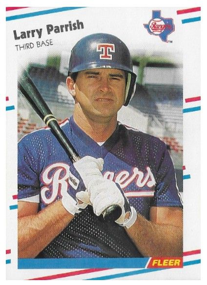 Parrish, Larry / 1988 Texas Rangers / Fleer #476