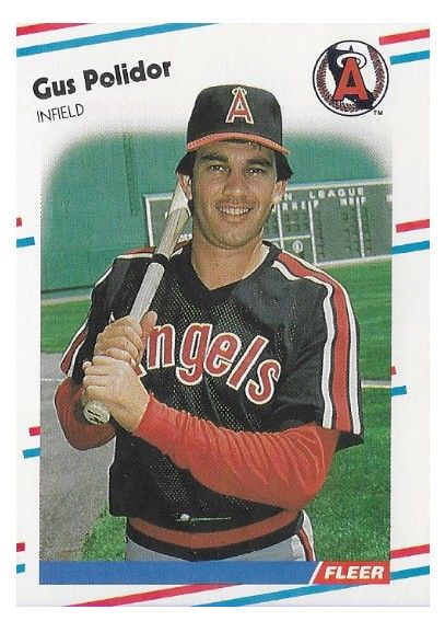 Polidor, Gus / 1988 California Angels / Fleer #501