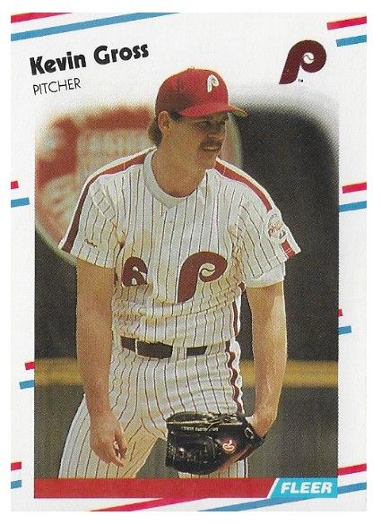 Gross, Kevin / 1988 Philadelphia Phillies / Fleer #303