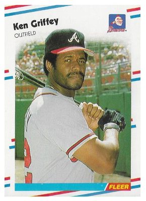 Griffey, Ken (Sr.) / 1988 Atlanta Braves / Fleer #540