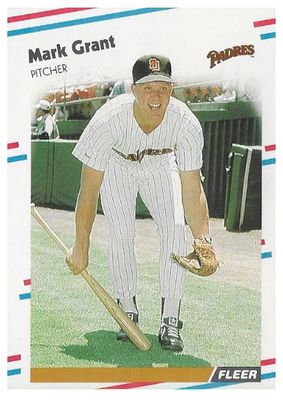Grant, Mark / 1988 San Diego Padres / Fleer #584