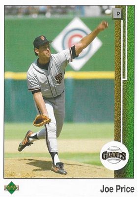 Price, Joe / 1989 San Francisco Giants / Upper Deck #505