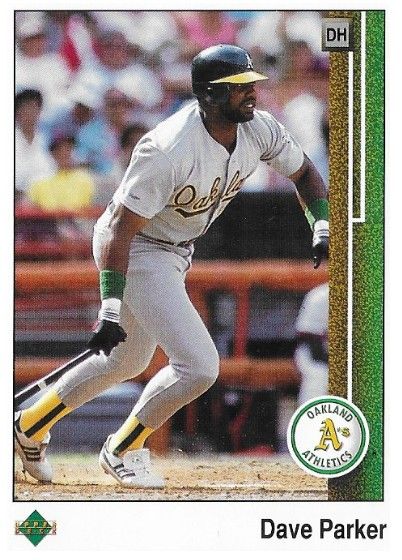 Parker, Dave / 1989 Oakland Athletics / Upper Deck #605