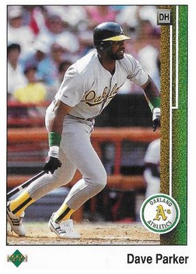 Parker, Dave / 1989 Oakland Athletics / Upper Deck #605