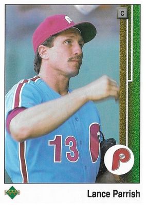 Parrish, Lance / 1989 Philadelphia Phillies / Upper Deck #240