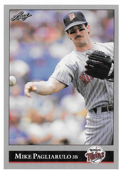 Pagliarulo, Mike / 1992 Minnesota Twins / Leaf #346