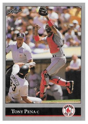 Pena, Tony / 1992 Boston Red Sox / Leaf #323