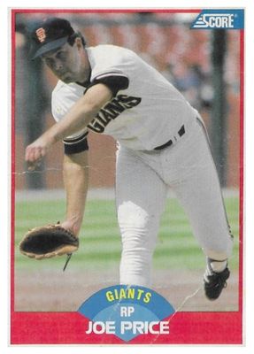 Price, Joe / 1989 San Francisco Giants / Score #444