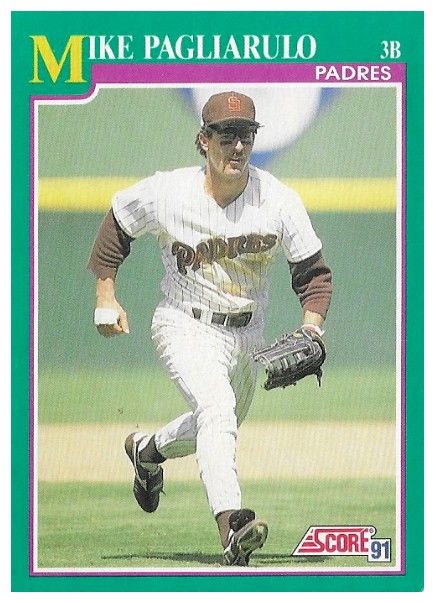 Pagliarulo, Mike / 1991 San Diego Padres / Score #199