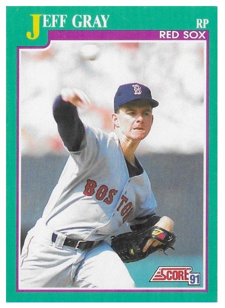 Gray, Jeff / 1991 Boston Red Sox / Score #586