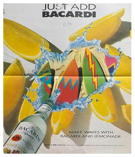 Bacardi / Just Add Bacardi / 1993