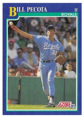Pecota, Bill / 1991 Kansas City Royals / Score #513
