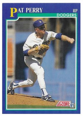 Perry, Pat / 1991 Los Angeles Dodgers / Score #527