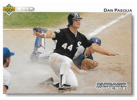Pasqua, Dan / 1992 Chicago White Sox / Upper Deck #281