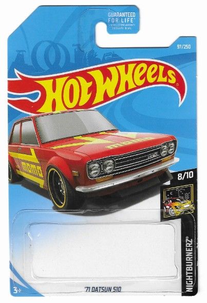 Hot Wheels / '71 Datsun 510 / 2017