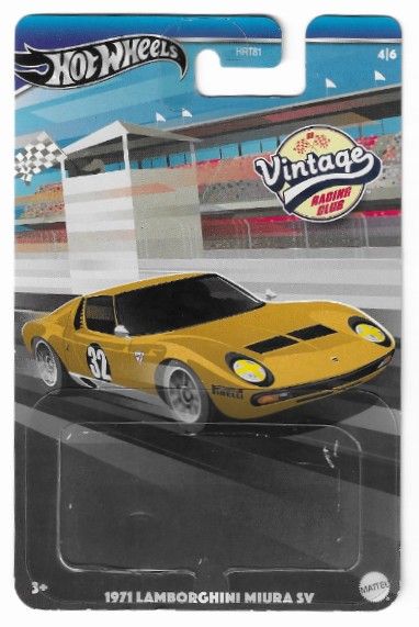 Hot Wheels / 1971 Lamborghini Miura SV / 2023