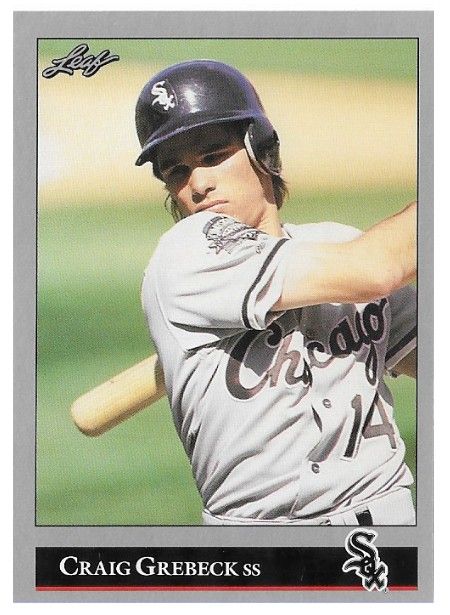Grebeck, Craig / 1992 Chicago White Sox / Leaf #344