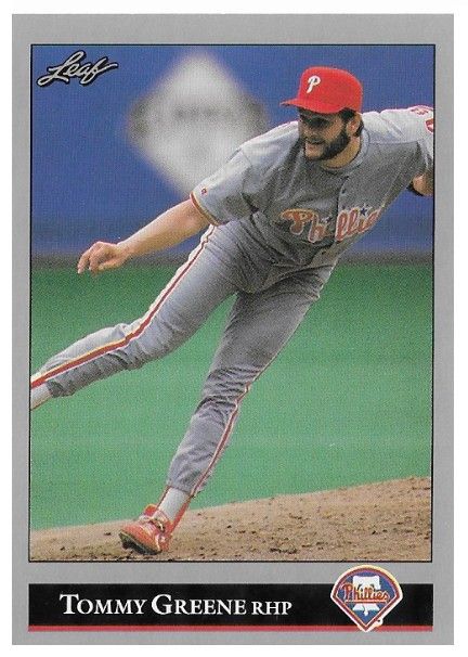 Greene, Tommy / 1992 Philadelphia Phillies / Leaf #292