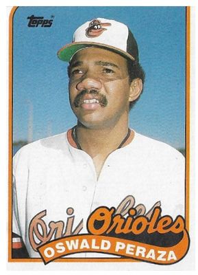 Peraza, Oswald / 1989 Baltimore Orioles / Topps #297