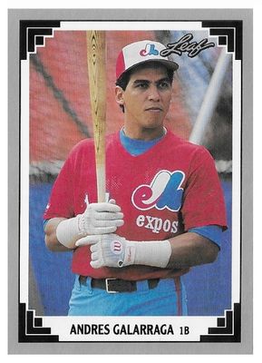 Galarraga, Andres / 1991 Montreal Expos / Leaf #110