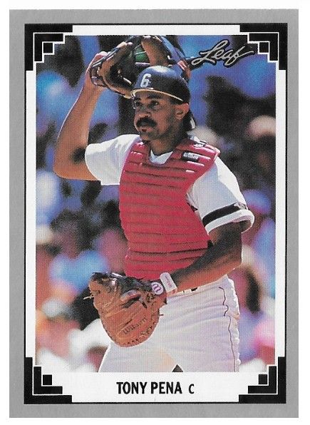 Pena, Tony / 1991 Boston Red Sox / Leaf #33