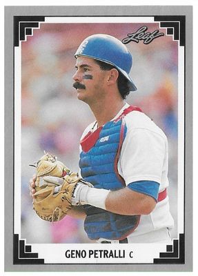 Petralli, Geno / 1991 Texas Rangers / Leaf #148