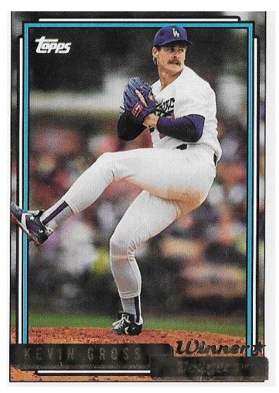 Gross, Kevin / 1992 Los Angeles Dodgers / Topps #334